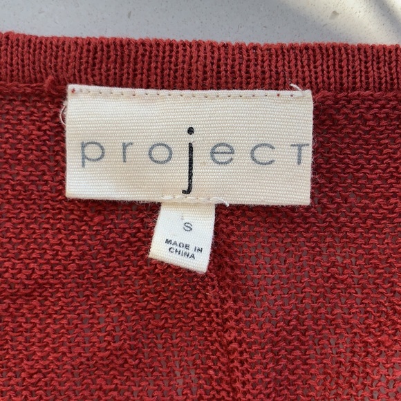 Project split neck linen sweater - Picture 9 of 10